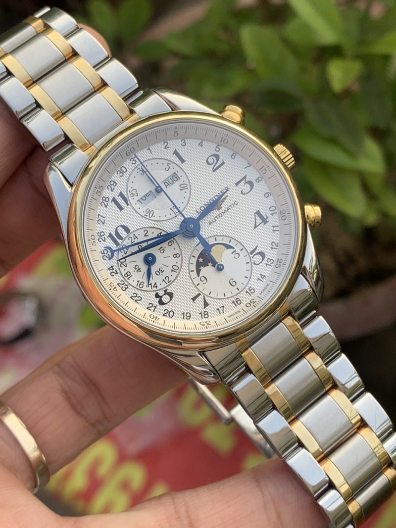đồng hồ Longines Master L2.773.5.78.7 Moonphase cũ chính hãng