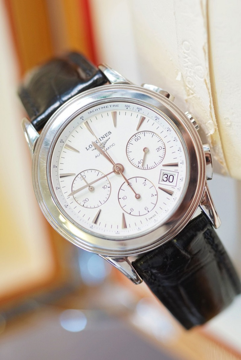 đồng hồ Longines Flagship Automatic Chronograph L.650.2 cũ chính hãng
