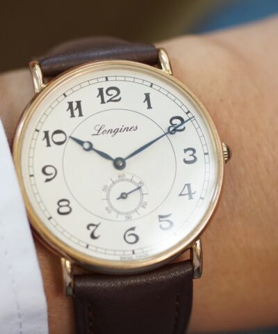 Longines L4.785.8 vỏ vàng đúc 18k