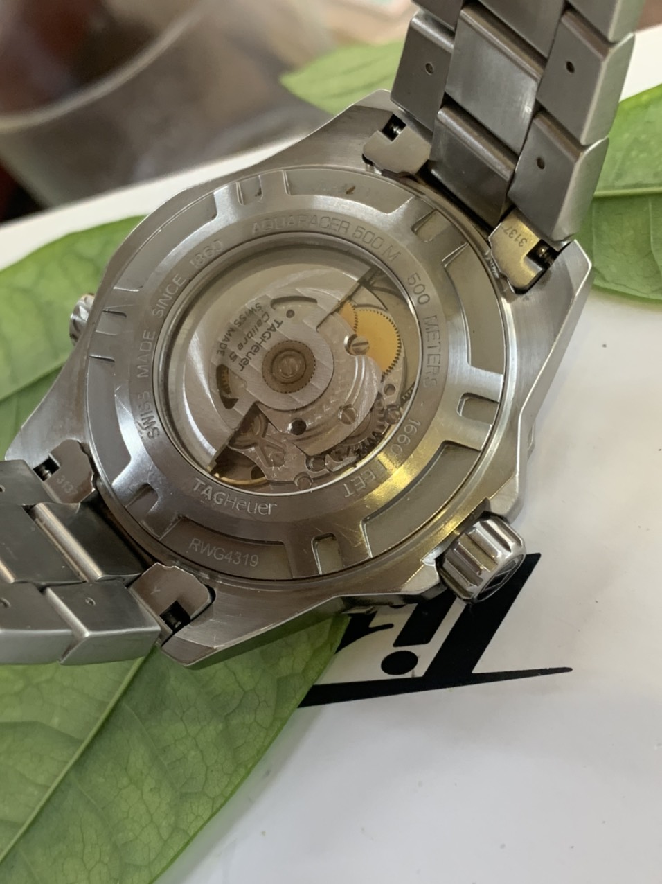 Aquaracer calibre 5 automatic RWG4319 (5)