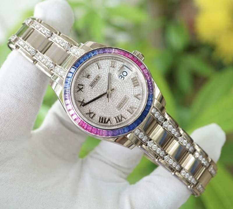 đồng hồ Rolex Pearlmaster 39mm 86349SAFUBL cũ chính hãng