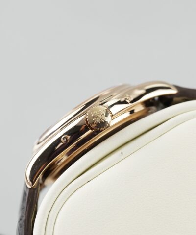 PATEK PHILIPPE 18K Rose Gold 37mm Spanish Annual Calendar 5035 R Box Warranty
