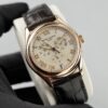PATEK PHILIPPE 18K Rose Gold 37mm Spanish Annual Calendar 5035 R Box Warranty