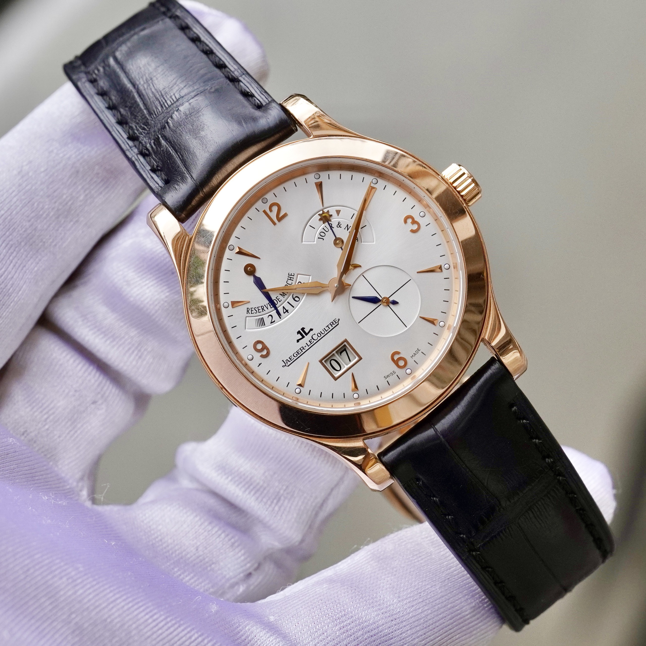 Jaeger- lecoultre master eight days power reserve rose gold 146.2.17 Jaeger- lecoultre master eight days power reserve rose gold 146.2.17