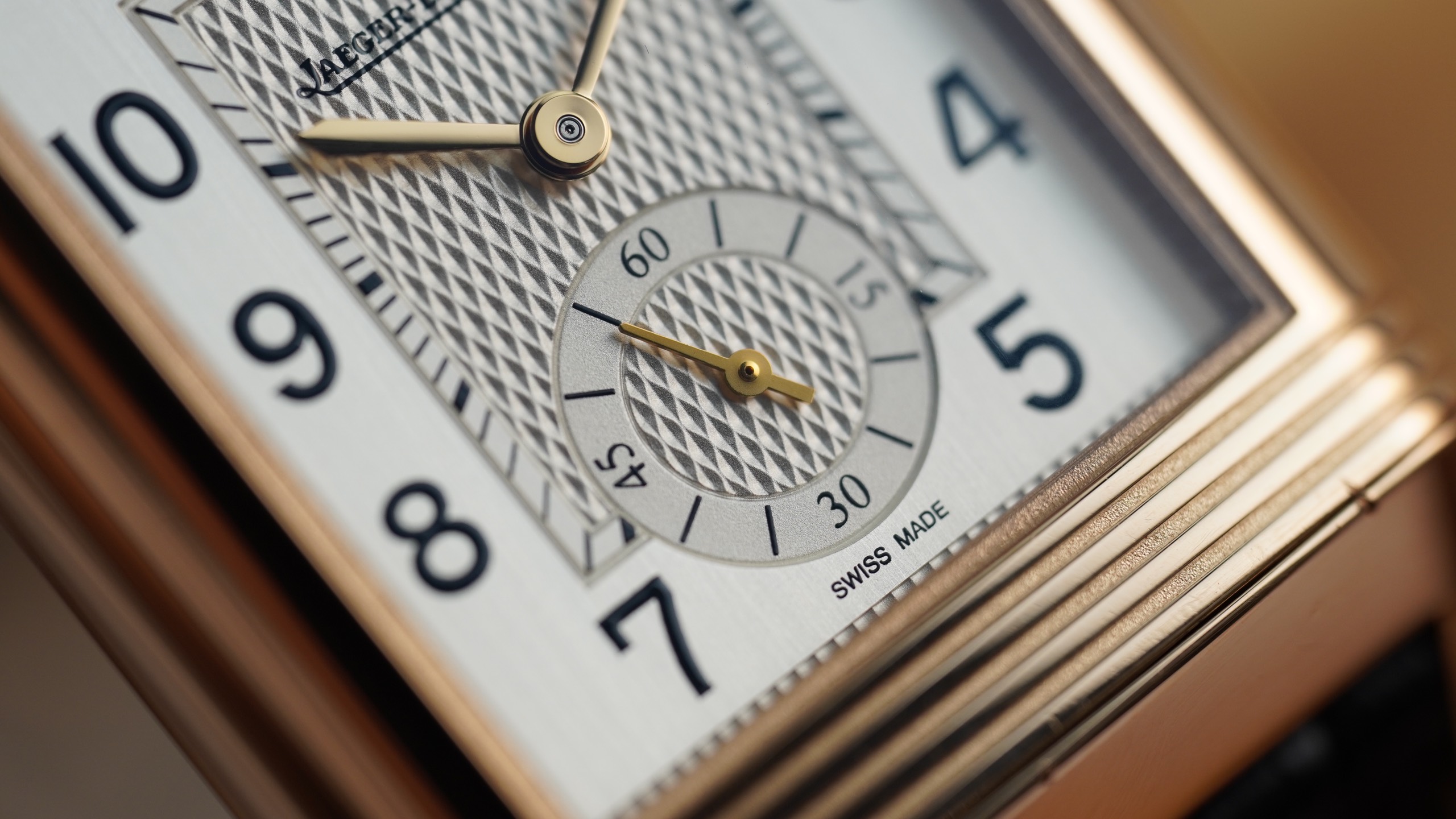 Jaeger-lecoultre reverso classic large duoface small seconds silver dial men's watch Jaeger-lecoultre reverso classic large duoface small seconds silver dial men's watch