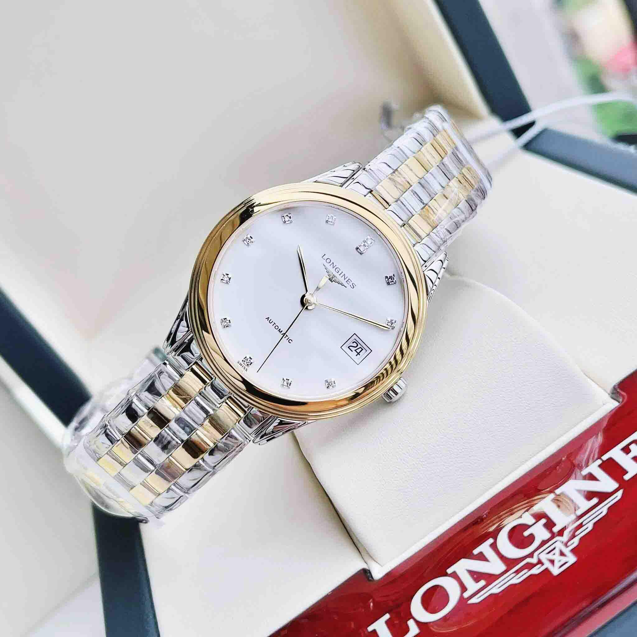 Longines Flagship Diamond Demi Gold - L4.774.3.27.7 Longines Flagship Diamond Demi Gold - L4.774.3.27.7