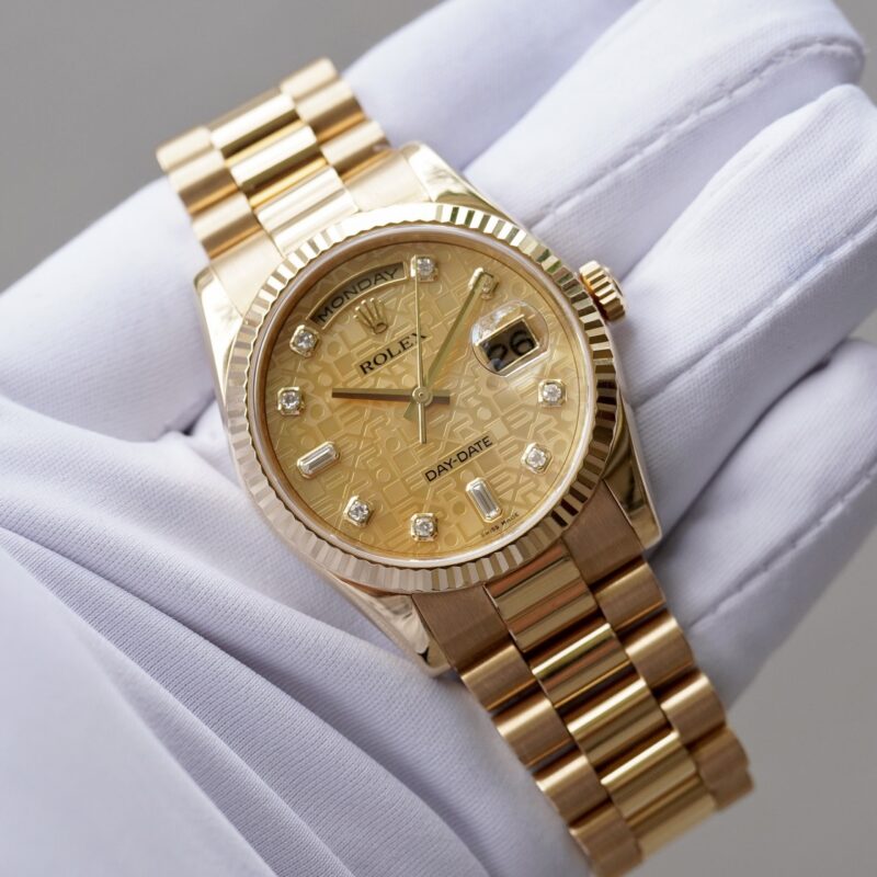 dong-ho-Rolex-Day-Date-118238-Mop-vi-tinh-36-mm-cu-chinh-hang-7