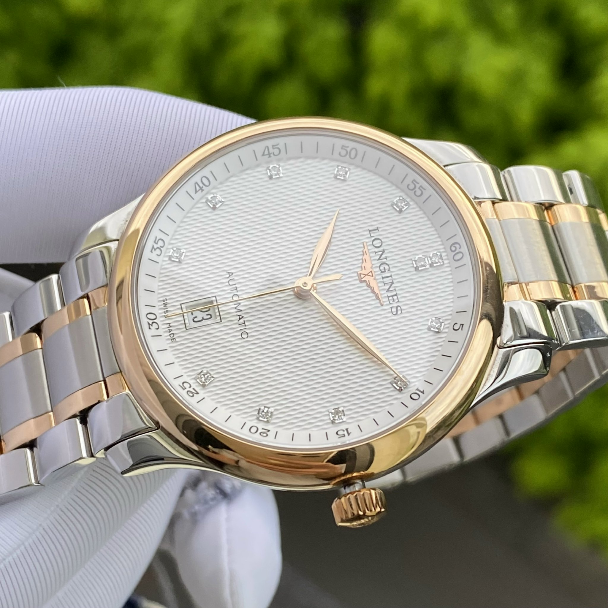 Longines Master Collection Diamond DemiGold 18K - L2.628.5.97.7 Longines Master Collection Diamond DemiGold 18K - L2.628.5.97.7