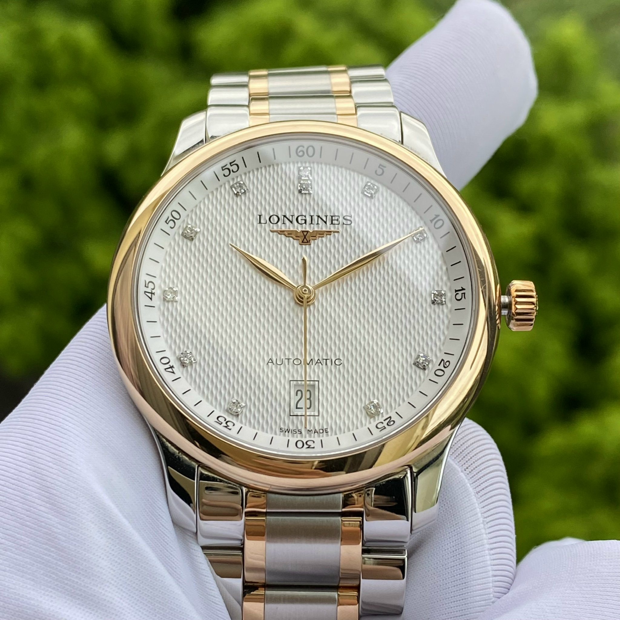 Longines Master Collection Diamond DemiGold 18K - L2.628.5.97.7 Longines Master Collection Diamond DemiGold 18K - L2.628.5.97.7
