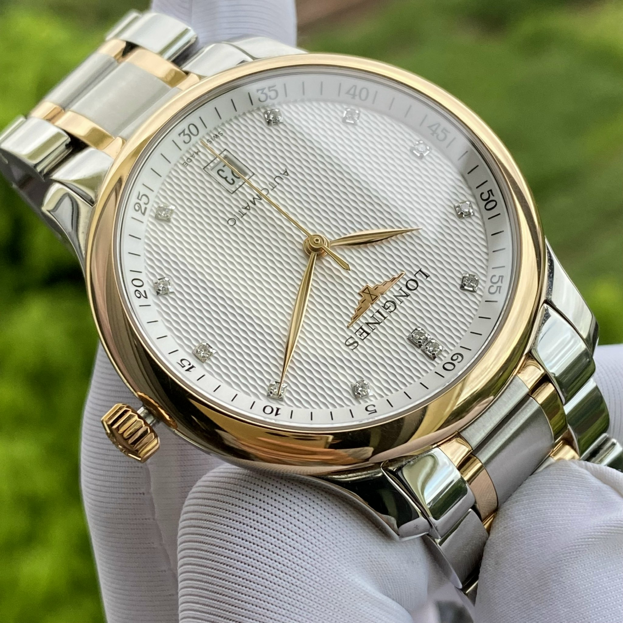 Longines Master Collection Diamond DemiGold 18K - L2.628.5.97.7 Longines Master Collection Diamond DemiGold 18K - L2.628.5.97.7