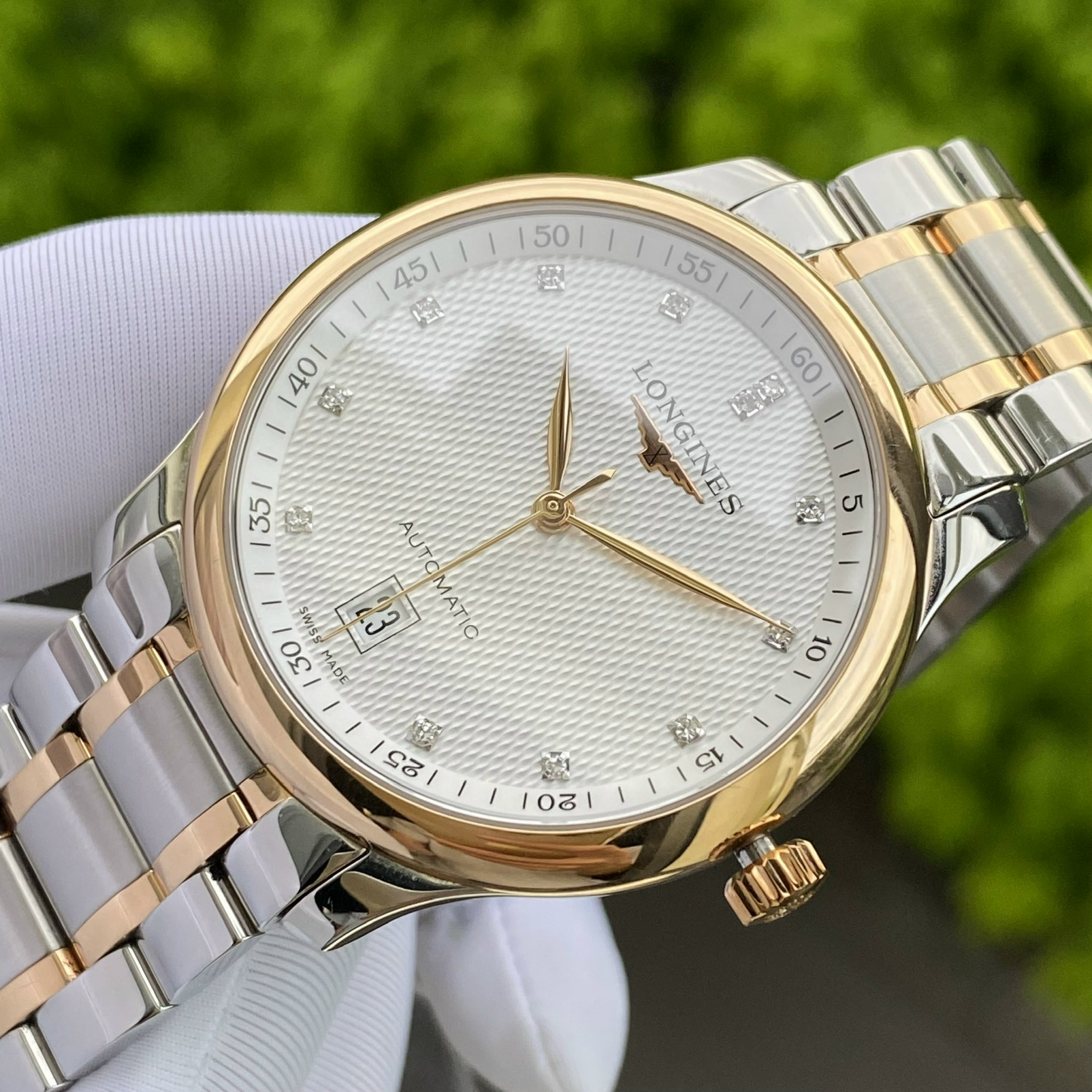 Longines Master Collection Diamond DemiGold 18K - L2.628.5.97.7 Longines Master Collection Diamond DemiGold 18K - L2.628.5.97.7