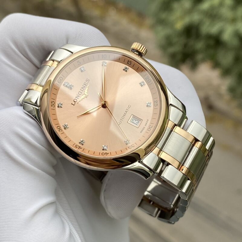 Longines Master Collection Diamond Rose Gold L2.628.5.99.7 - Đồng hồ cũ ...