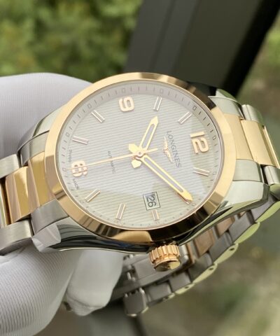 Longines Conquest Classic L2.785.5.76.7 Demi 18K Rose Gold