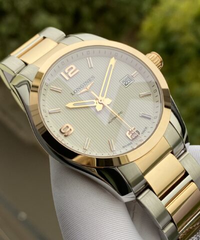 Longines Conquest Classic L2.785.5.76.7 Demi 18K Rose Gold