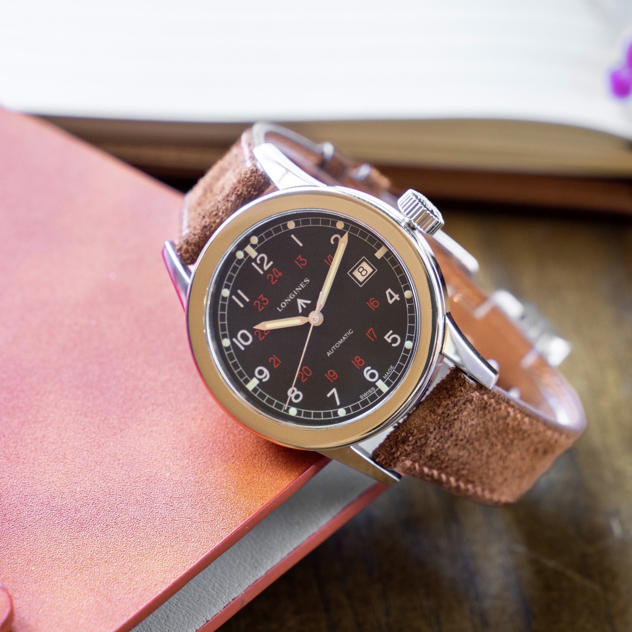z4497109117828_841b2333b9886d69f13b3d11cebed013 Longines Heritage Military L2.832.4.53.0 ( L28324530 )