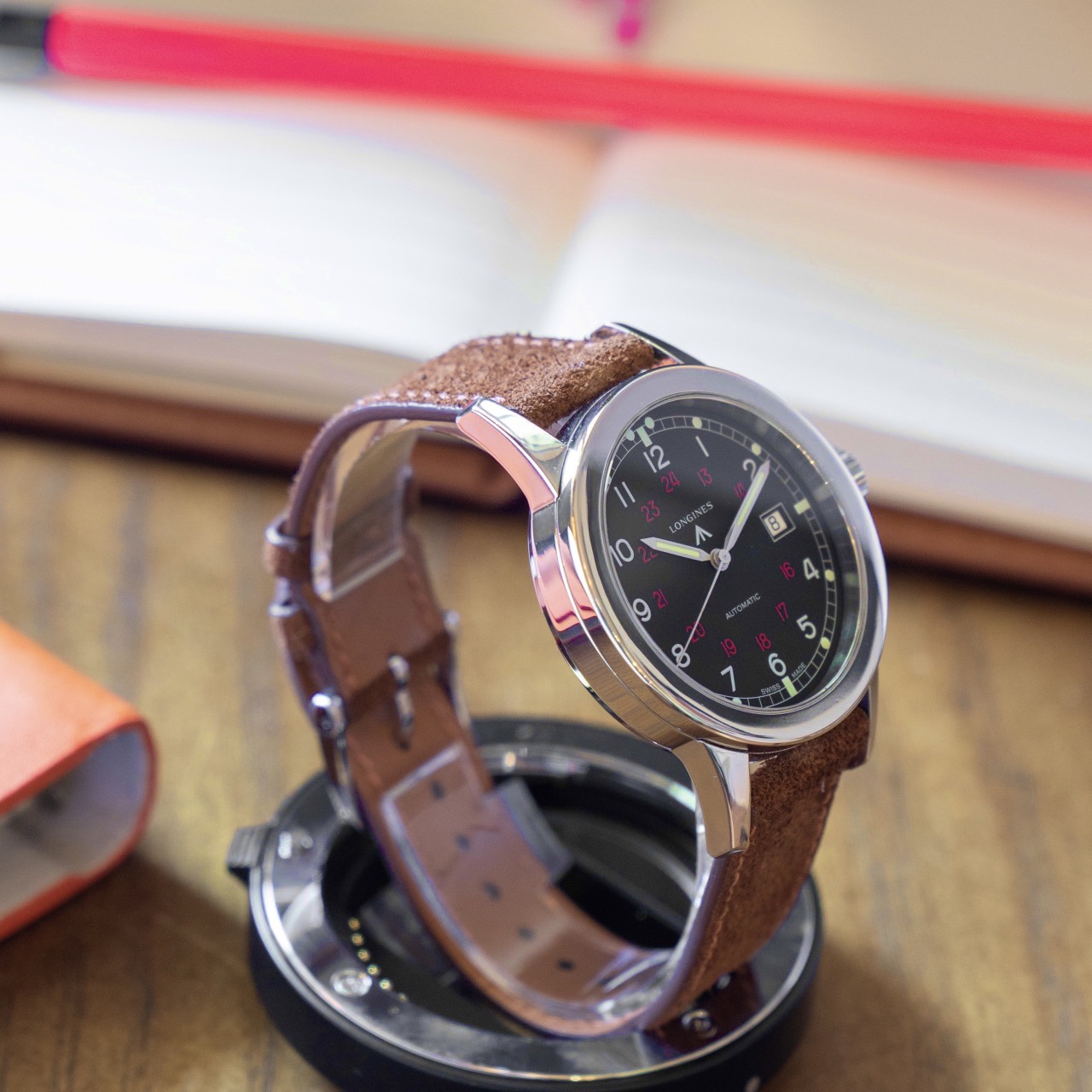 z4497109131685_fa941162da0b9d6fd760859b32e59c46 Longines Heritage Military L2.832.4.53.0 ( L28324530 )