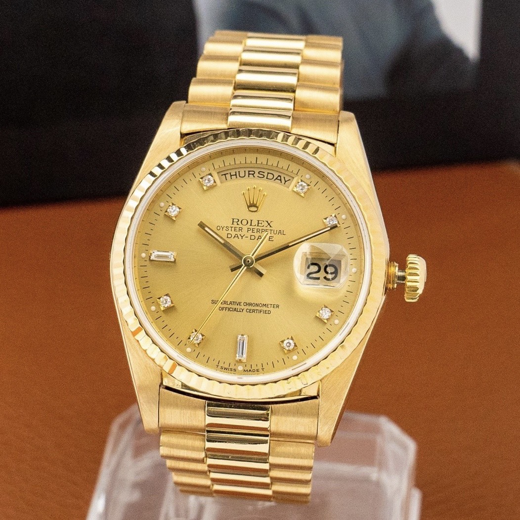 z4510336595260_04dccf5e8728afea2f179b126c287f70 Rolex 18238 mặt trải tia vàng cọc kim cương