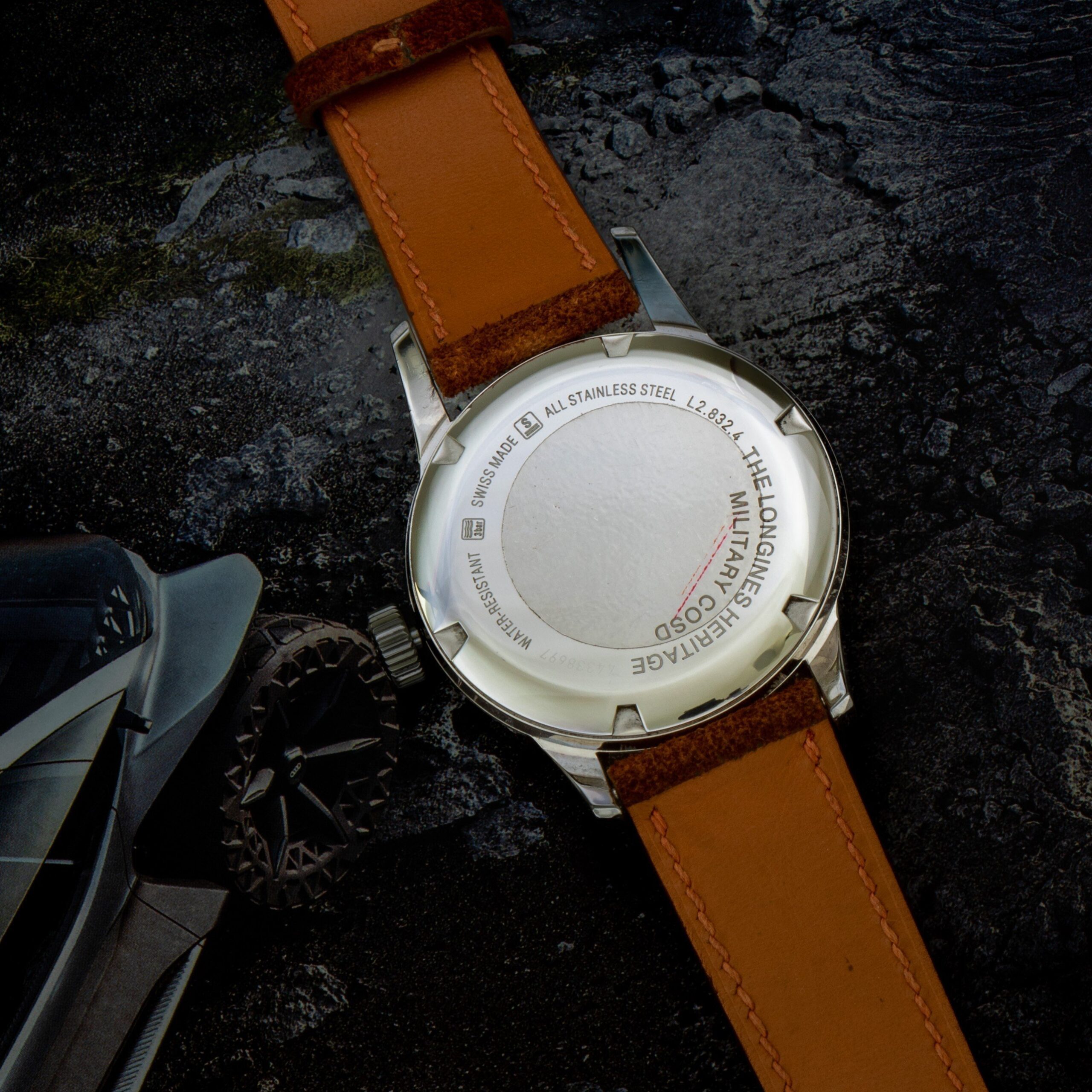 z4548069138738_d8cfef6f32d160b9e7fb2786c8b8c968 Longines Heritage Military L2.832.4.53.0 ( L28324530 )