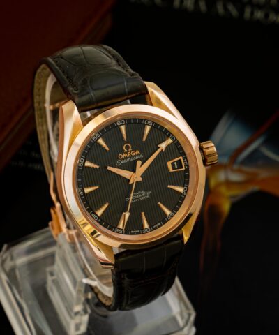 Đồng hồ Omega Seamaster Aqua Terra Chronometer vàng 18k 231.53.39.21.06.001 Cũ Chính Hãng