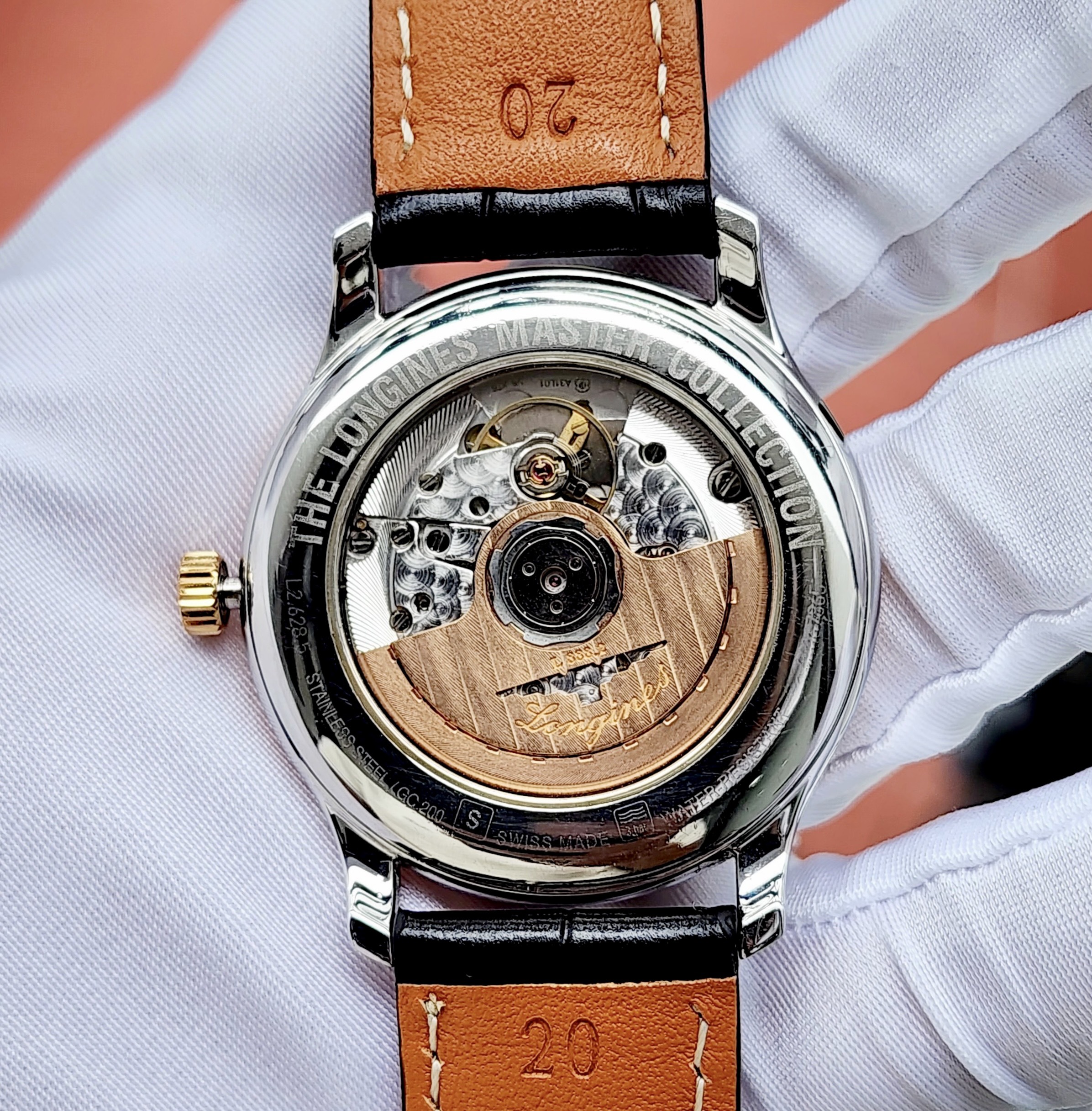 z4573457208824_bb0994d777776d83f148eb1abb9c2f26 Đồng hồ Longines Master Collection Diamond Black Dial Cũ Chính Hãng
