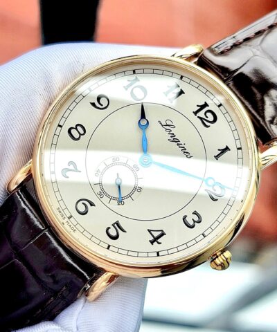 Đồng hồ Longines Presence Heritage 18k Rose Gold L4.785.8.73.2 Cũ Chính hãng