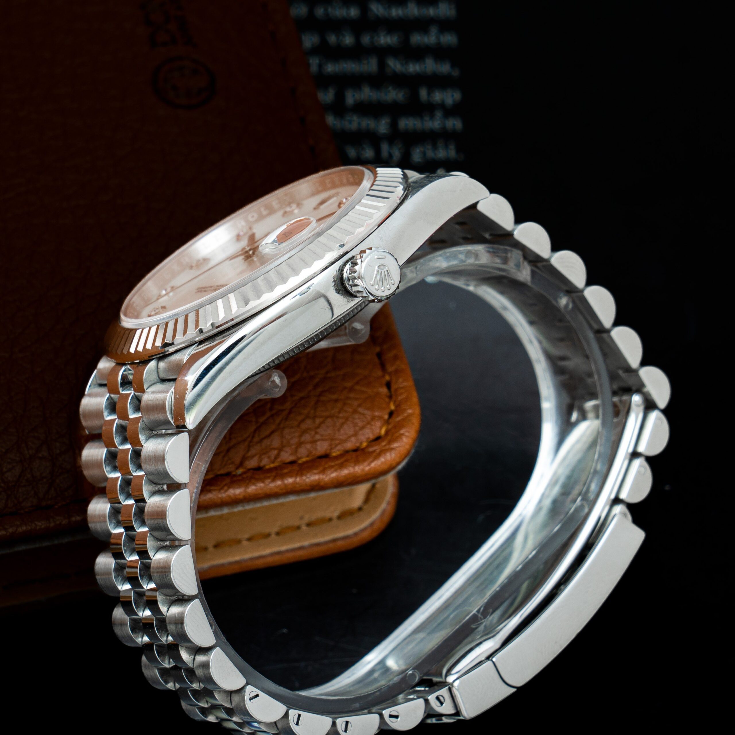 z4581550894462_6c583f56b95b068ce952be2f6bba6313 Đồng Hồ Rolex Datejust 126334 mặt khảm trai trắng cọc kim cương Cũ Chính Hãng
