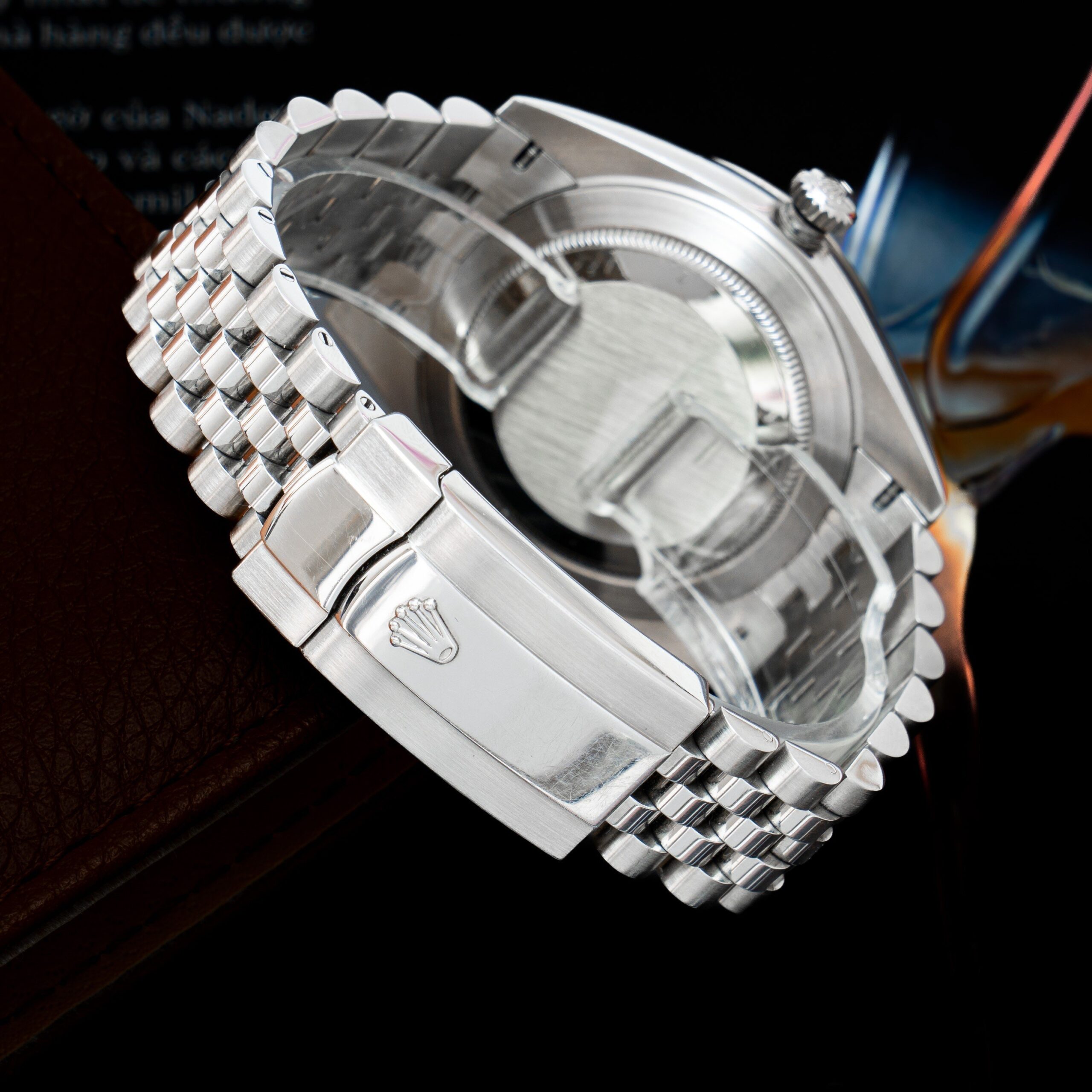 z4581550914641_c6c972d000e2a77375a4accd1ed29bff Đồng Hồ Rolex Datejust 126334 mặt khảm trai trắng cọc kim cương Cũ Chính Hãng