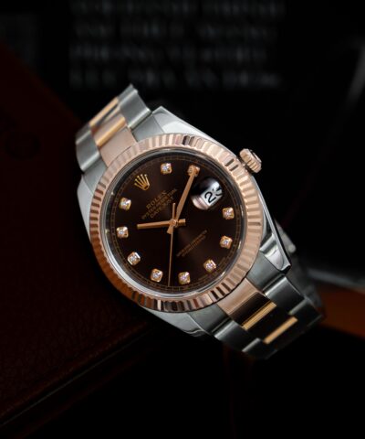 Đồng hồ Rolex Datejust 41 Choco Diamond Dial - 126331 Cũ Chính Hãng