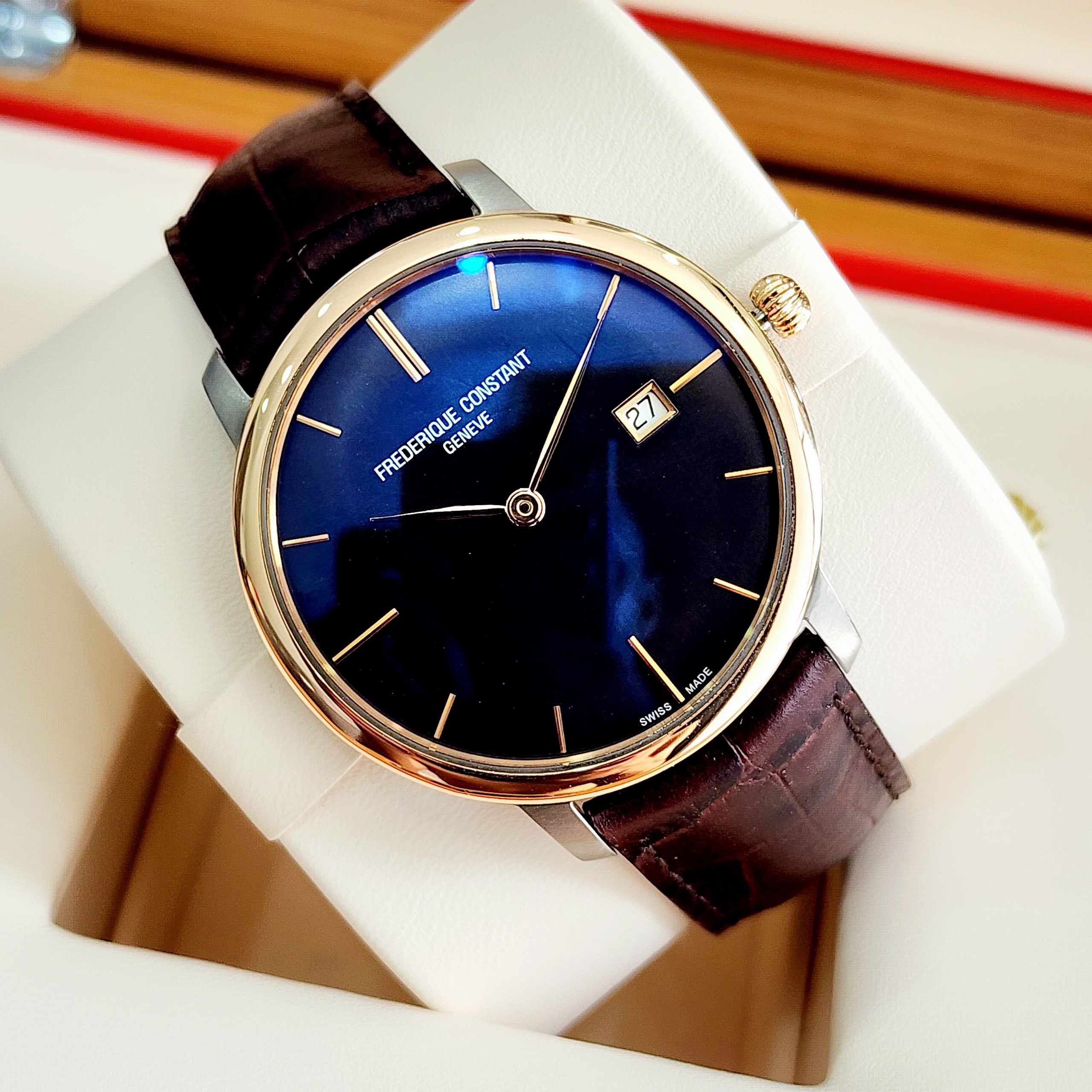 z4587795303138_f202c62c8248c4160cb0b512a72ef8fc ĐỒNG HỒ Frederique Constant SLIMLINE NIỀNG VÀNG KHỐI 18K FC-306G4STZ9 Cũ Chính Hãng