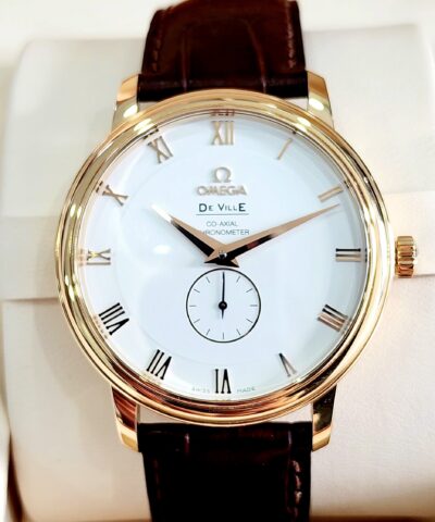 Đồng Hồ Omega Deville Prestige Men's Watch 4614.20.02 Cũ Chính Hãng