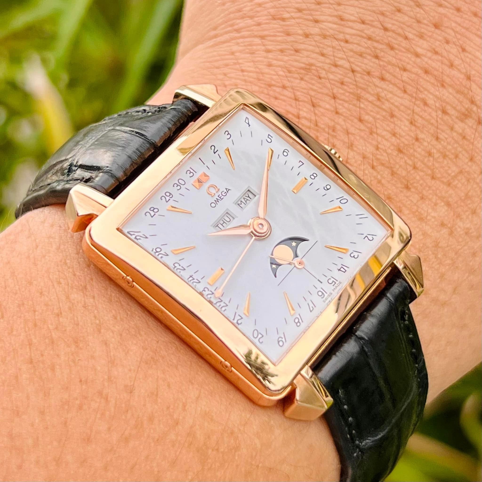 z4590693095801_2ee253a3d0a22902207baa3ee1bcba99 Đồng Hồ Omega Museum Collection Cosmic 5756.30.01 Cũ Chính Hãng