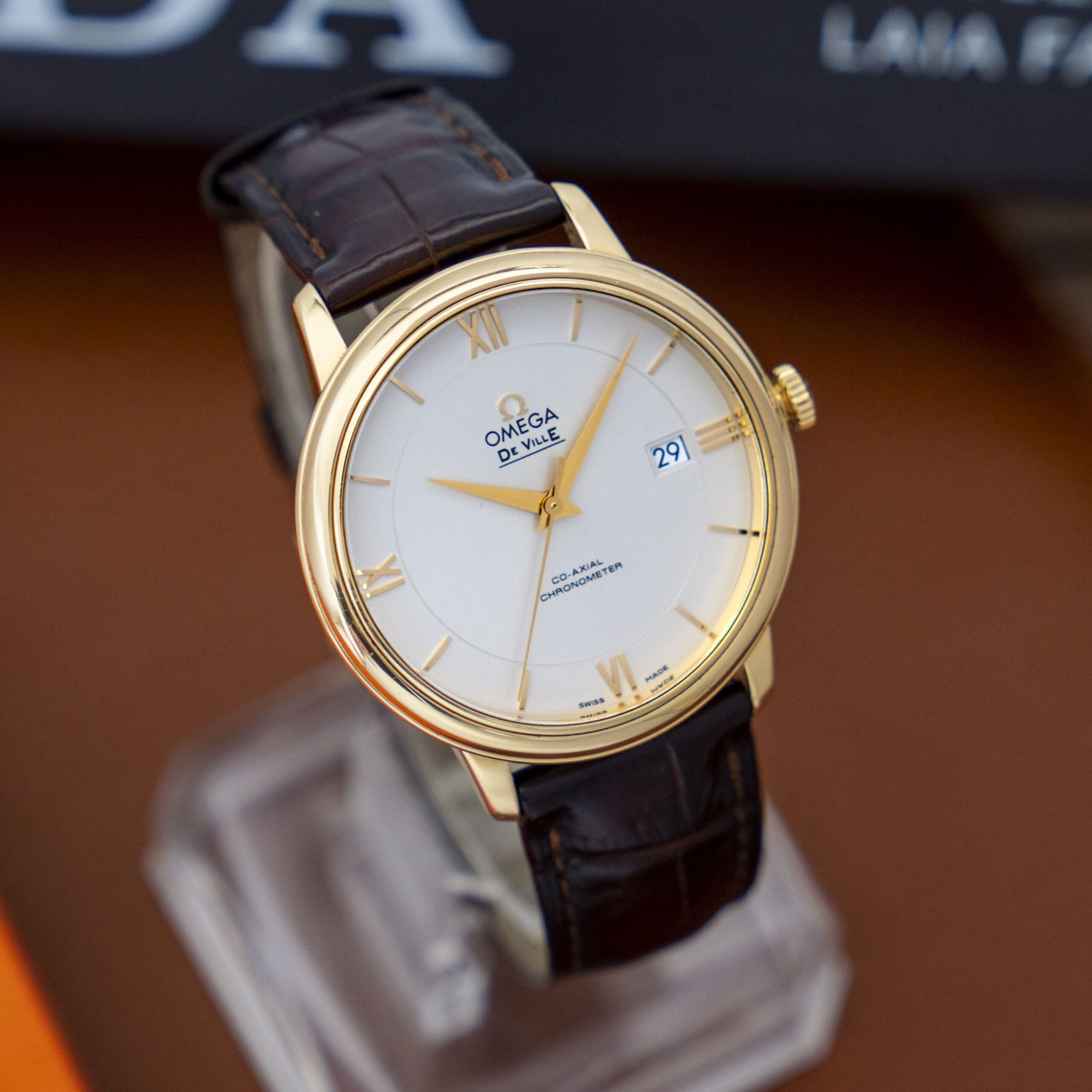 z4601295339714_97ab45de4c784db161f970fc353e4f2f Đồng hồ Omega DeVille 424.53.40.20.02.002 Co-Axial Cũ Chính Hãng