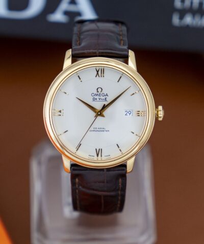 Đồng hồ Omega DeVille 424.53.40.20.02.002 Co-Axial Cũ Chính Hãng