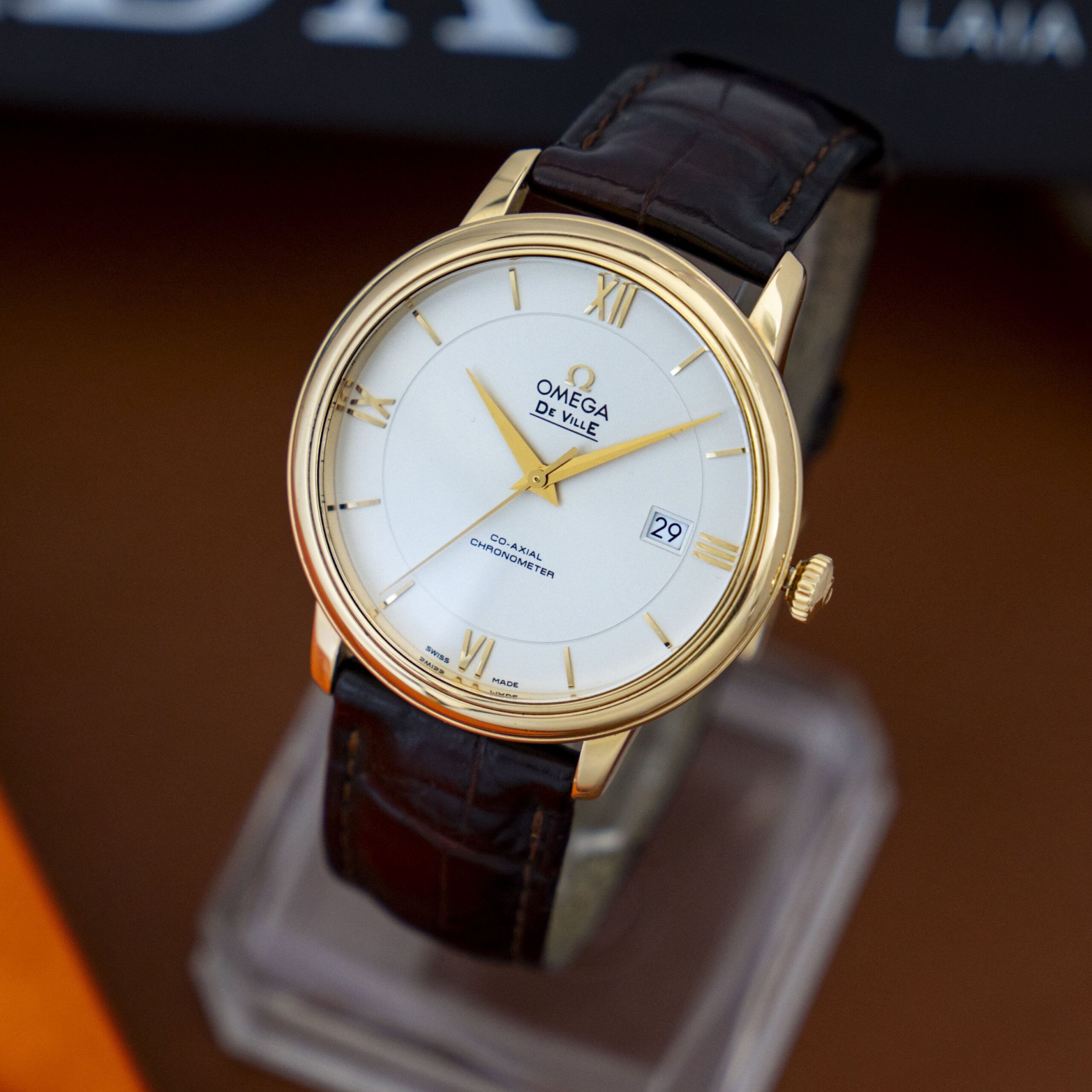 z4601295350598_3c2ac2c69d742474953f0f9ff6aa4e2e Đồng hồ Omega DeVille 424.53.40.20.02.002 Co-Axial Cũ Chính Hãng