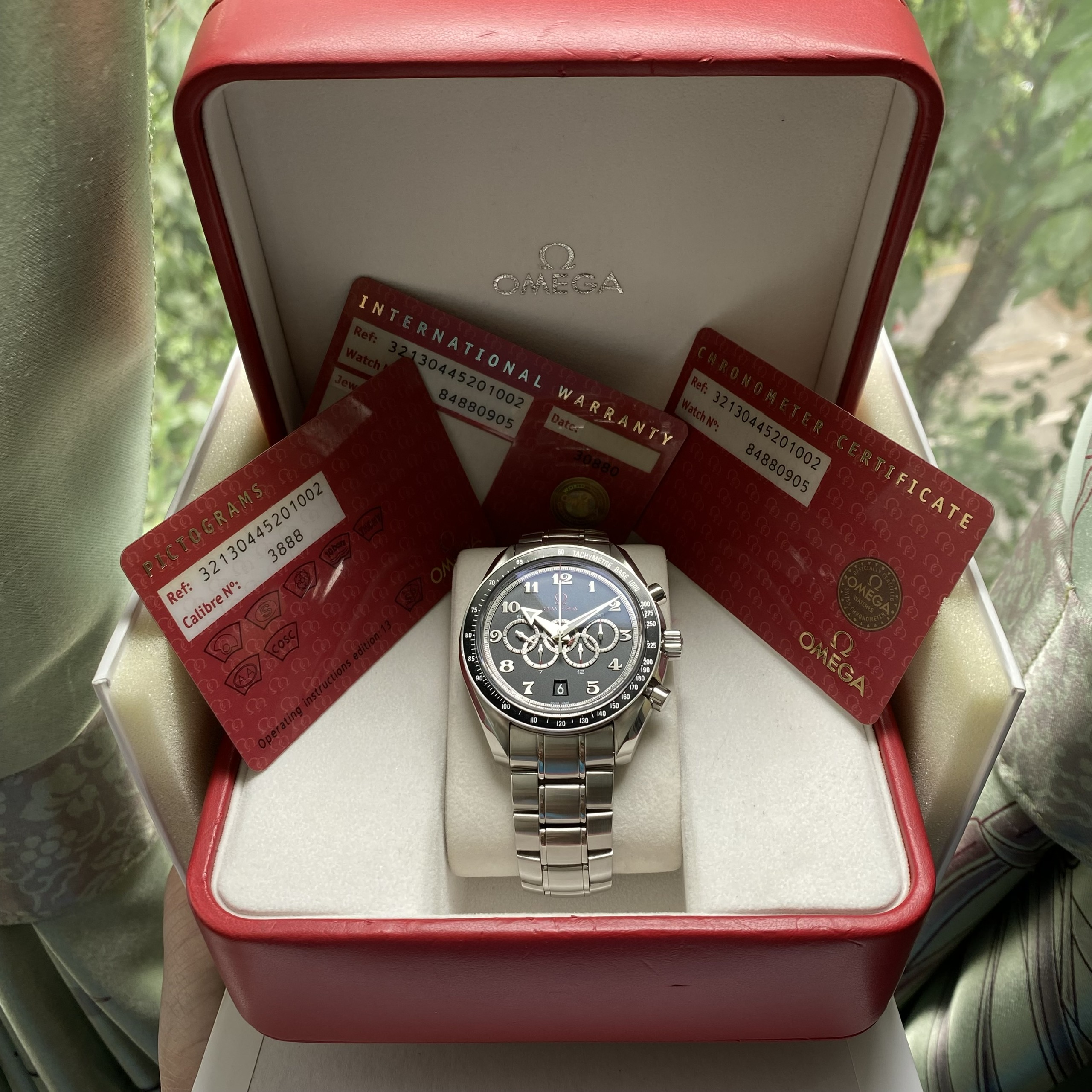 z4614895268529_d4fab02a8d266c663652bb1cbfb4a67c OMEGA OLYMPIC GAMES COLLECTION Speedmaster Chronograph Watch Cũ