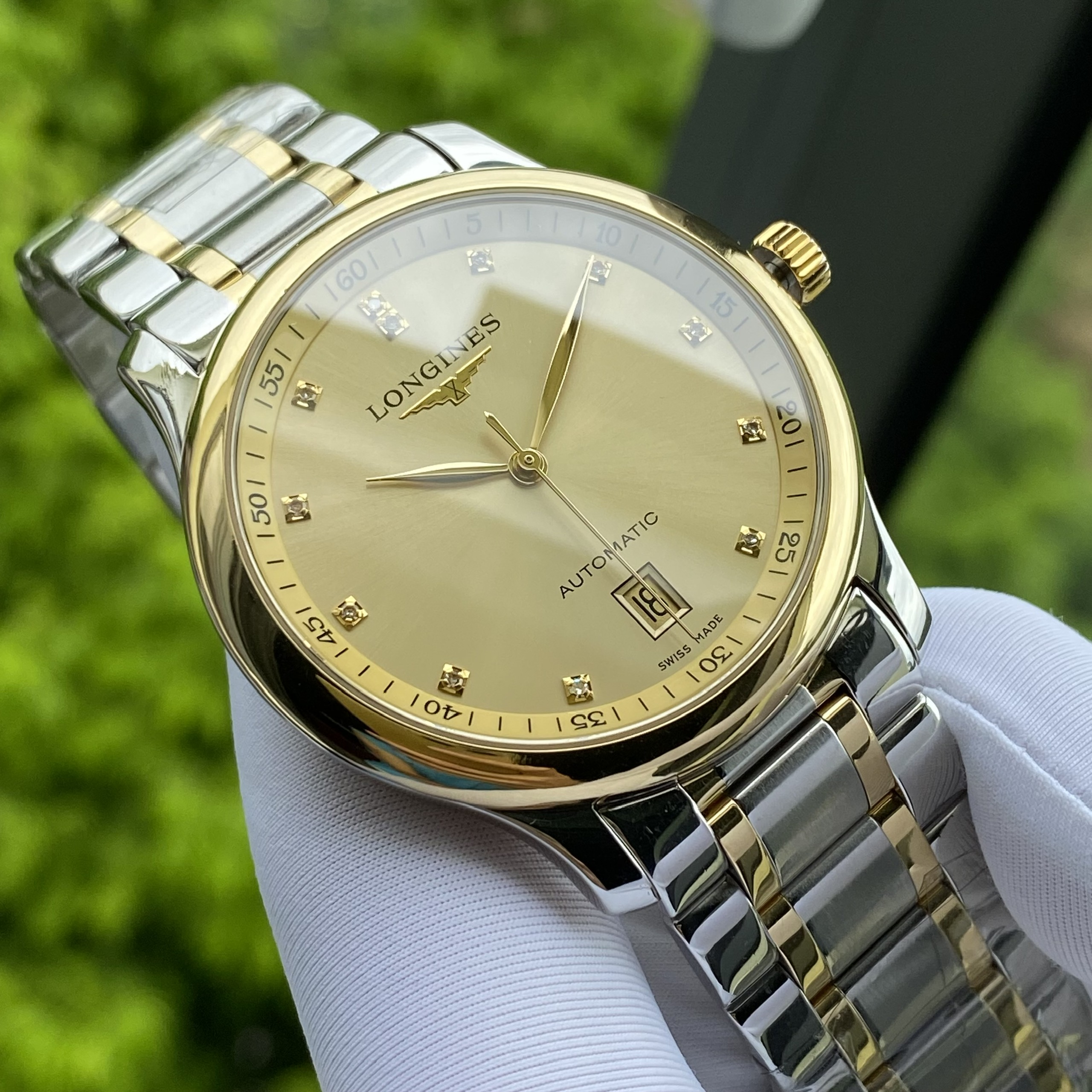 z4616463912881_a155036cd00e76bd37d894241ebfce19 Đồng Hồ Longines Master Collection Diamond DemiGold 18K - L2.628.5.37.7 Cũ