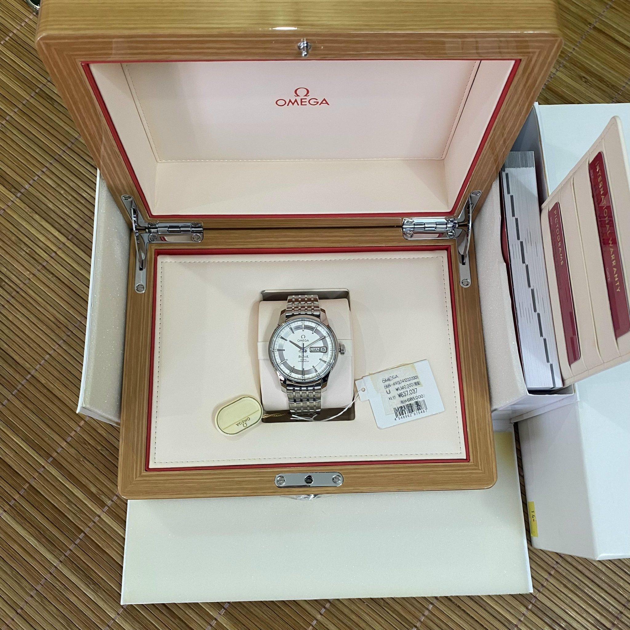 z4654601712035_b2cf9da651fd666f809196563360e380 Đồng hồ Omega HOUR VISION CO‑AXIAL CHRONOMETER 431.30.41.22.02.001 CŨ
