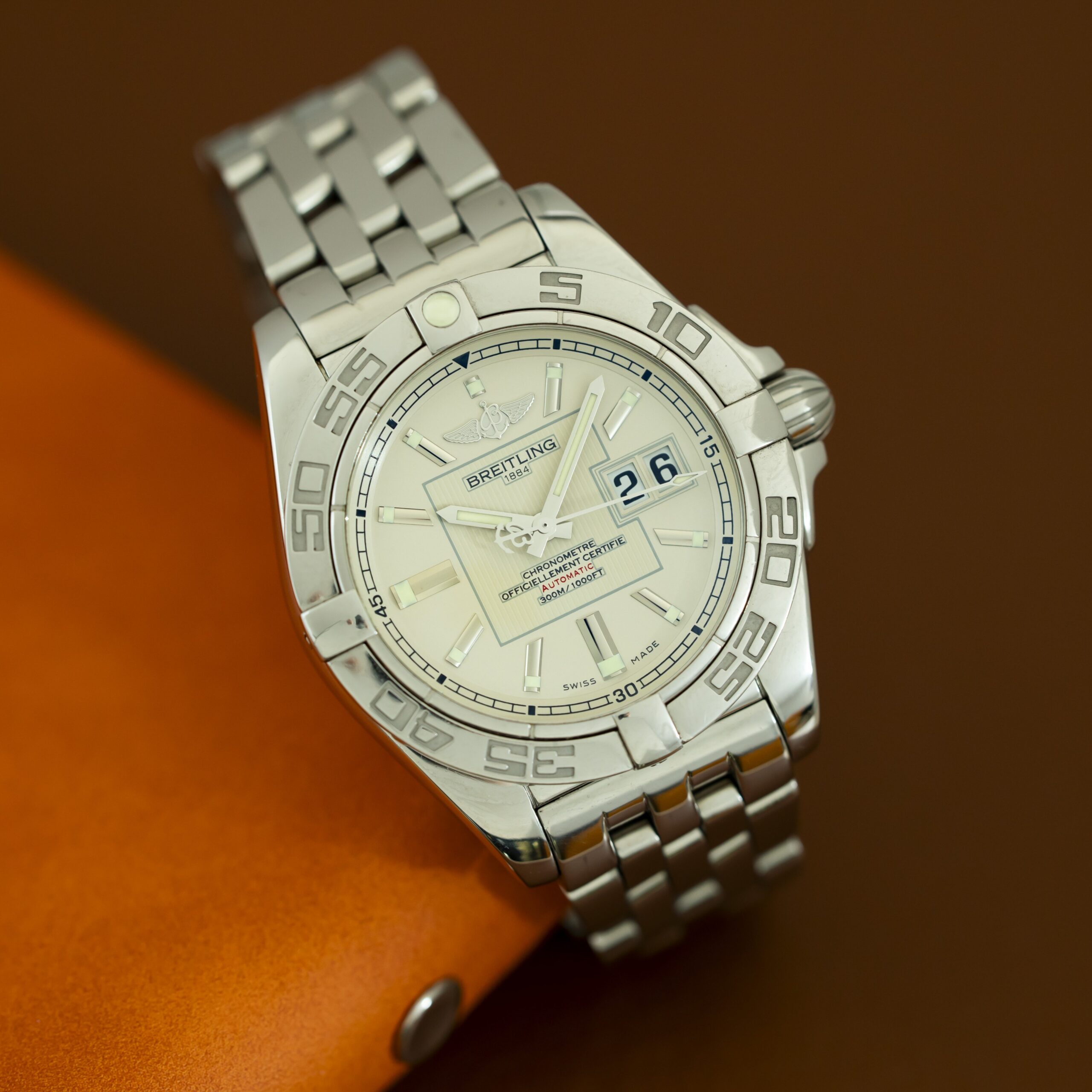 z4665655444974_f14360fd6486647205ee5275d9094238 Đồng Hồ Breitling Galactic A49350 Cũ