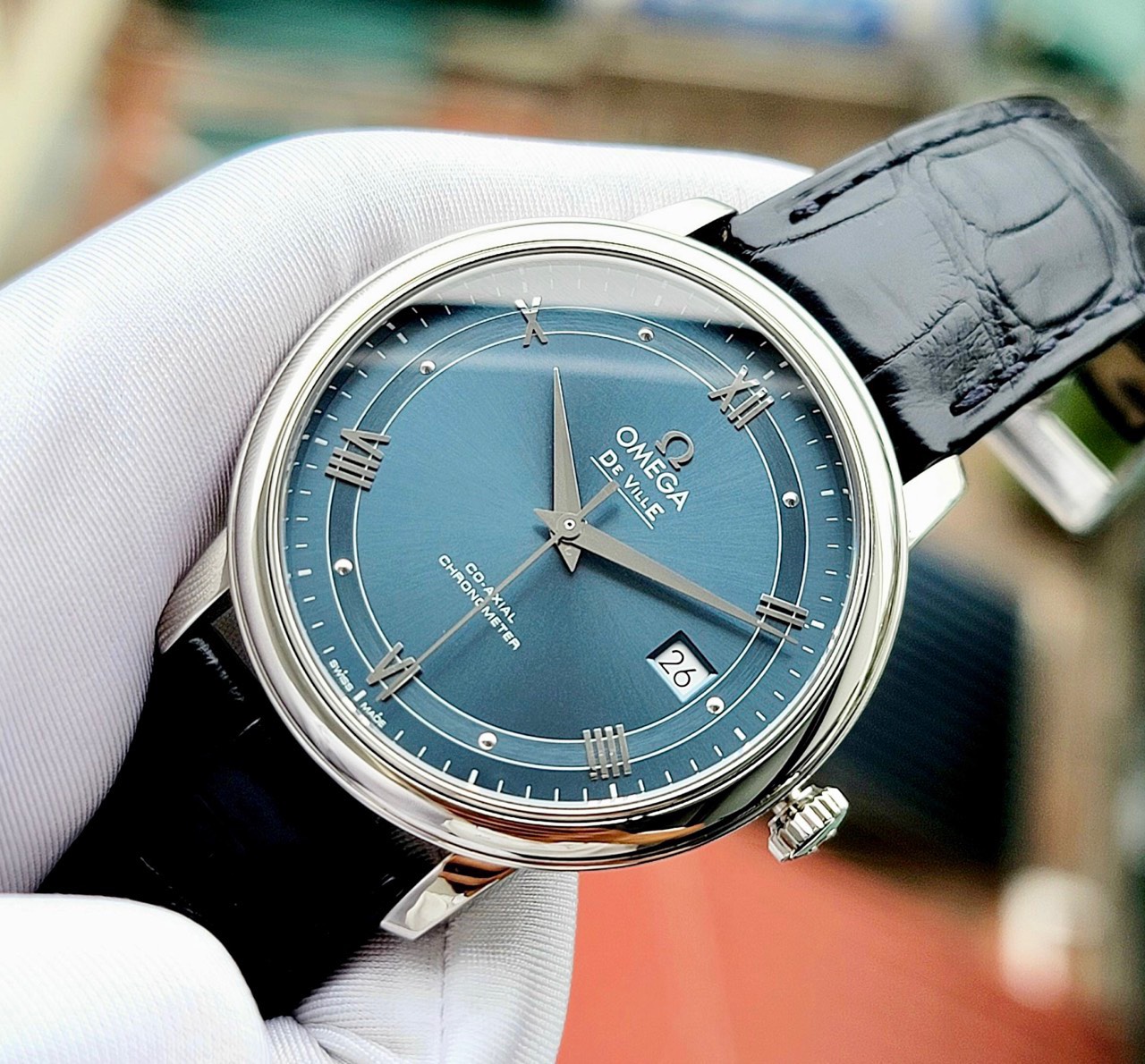 z4670641096352_77b7251735ae3f125d2ab105dfd82ae9 Đồng hồ Omega De Ville Prestige Co-Axial 424.13.40.20.03.002 Cũ