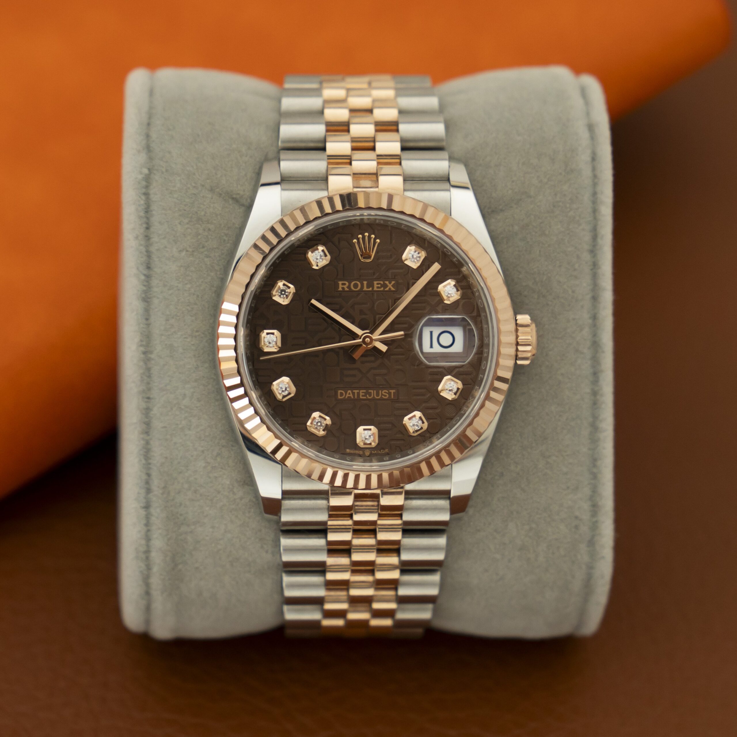 z4674796743341_5c8c57be8960c4fc9707836230088a29 Đồng Hồ Rolex Steel and Everose Rolesor Datejust Chocolate Dial – Jubilee 126231