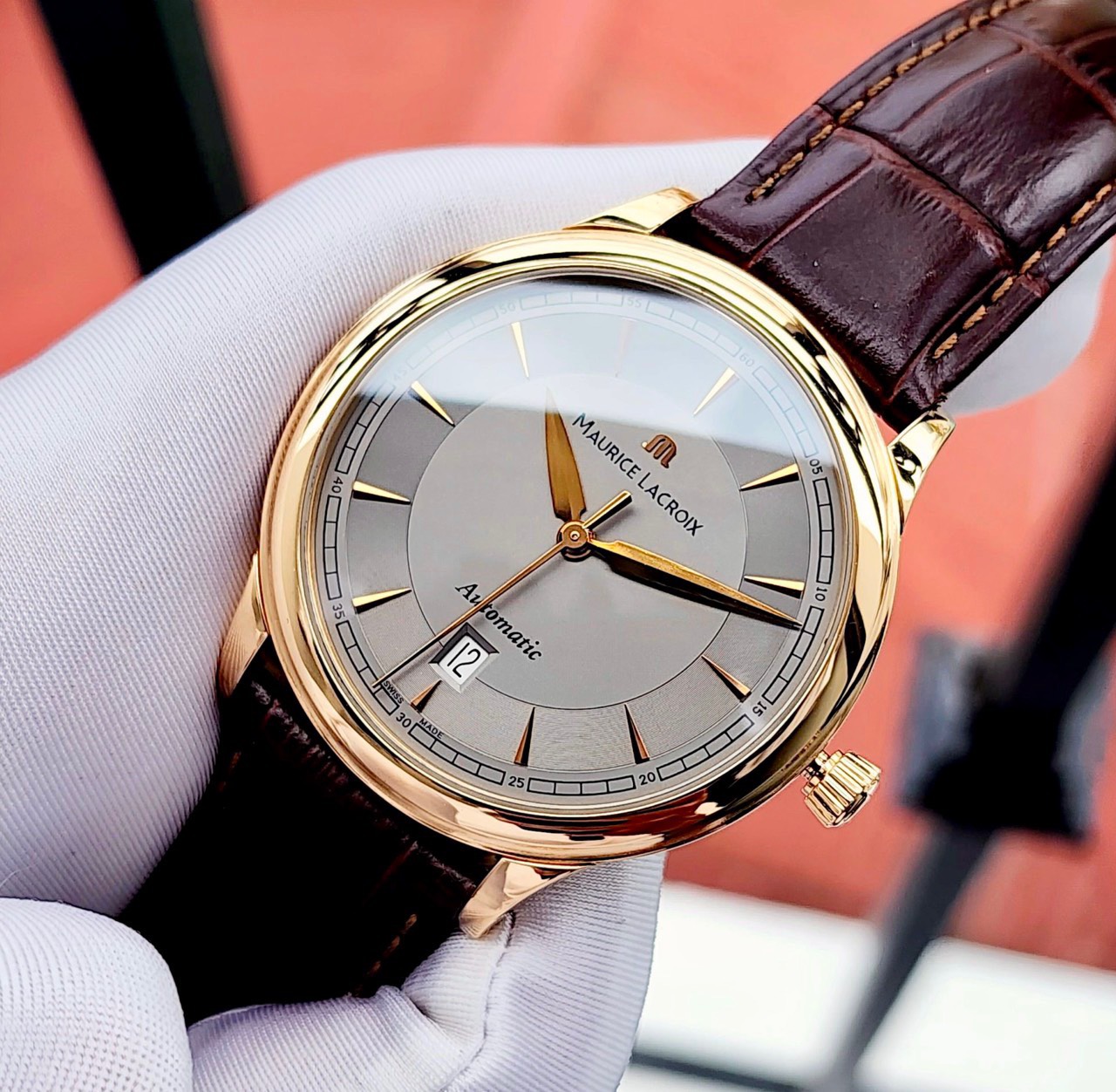 z4718713551197_6f74c4e8067e67f2b11ad01aeb0d44b2 Đồng Hồ Maurice Lacroix Les Classiques 40mm LC6008-PG101-230 Cũ