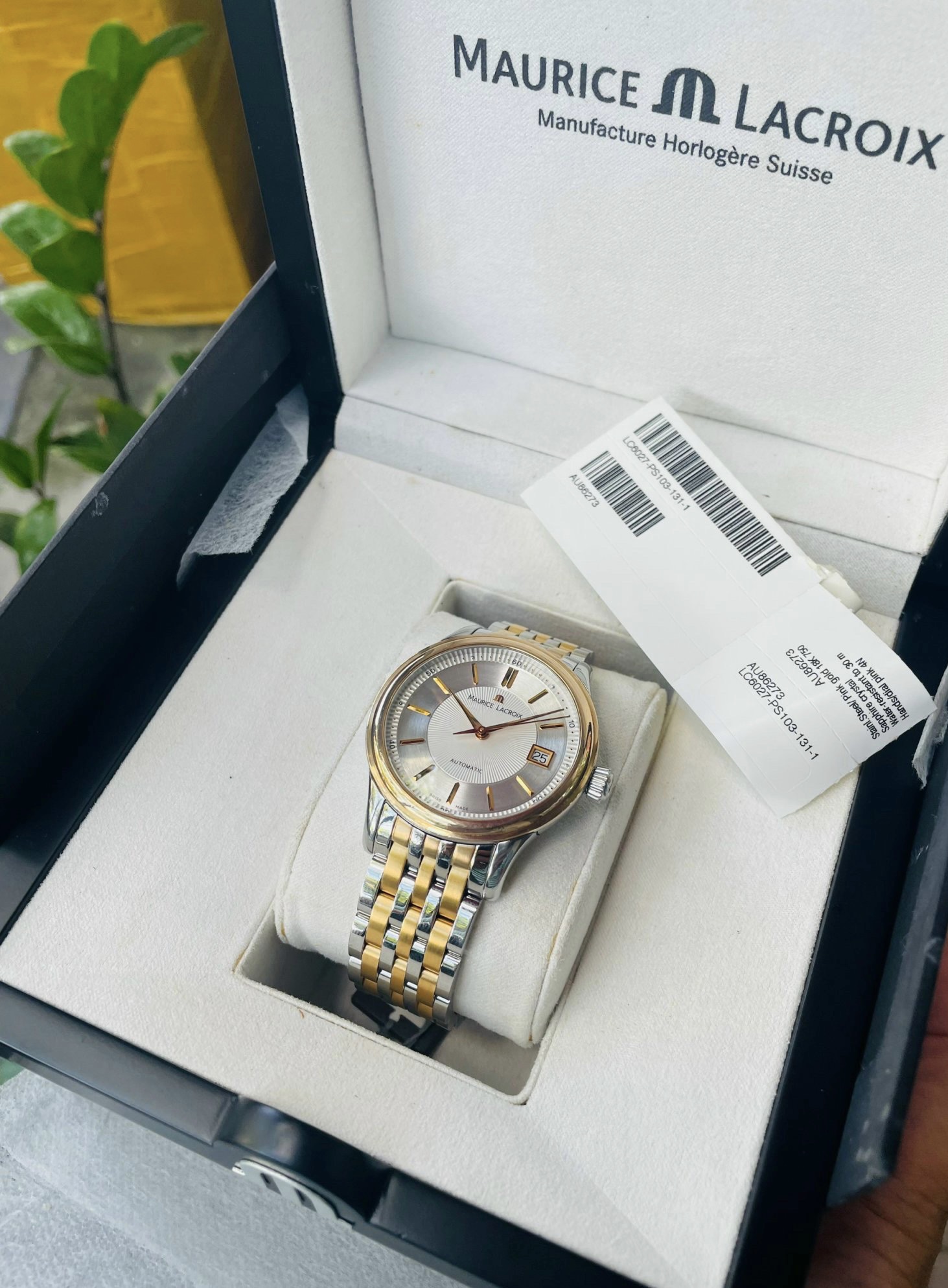 z4722344324983_eb31e84bf4533cca4e0a11a474e7aab2 Đồng Hồ Maurice Lacroix Automatic LC6027-PS103-131 CŨ