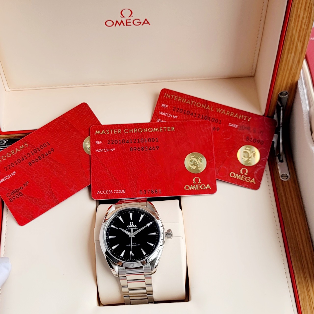 z4727390823269_8f8dab008b46a089be63a52840c174b4 Đồng Hồ Omega Aqua Terra Master Chronometer 8900 Black Dial 220.10.41.21.01.001 cũ