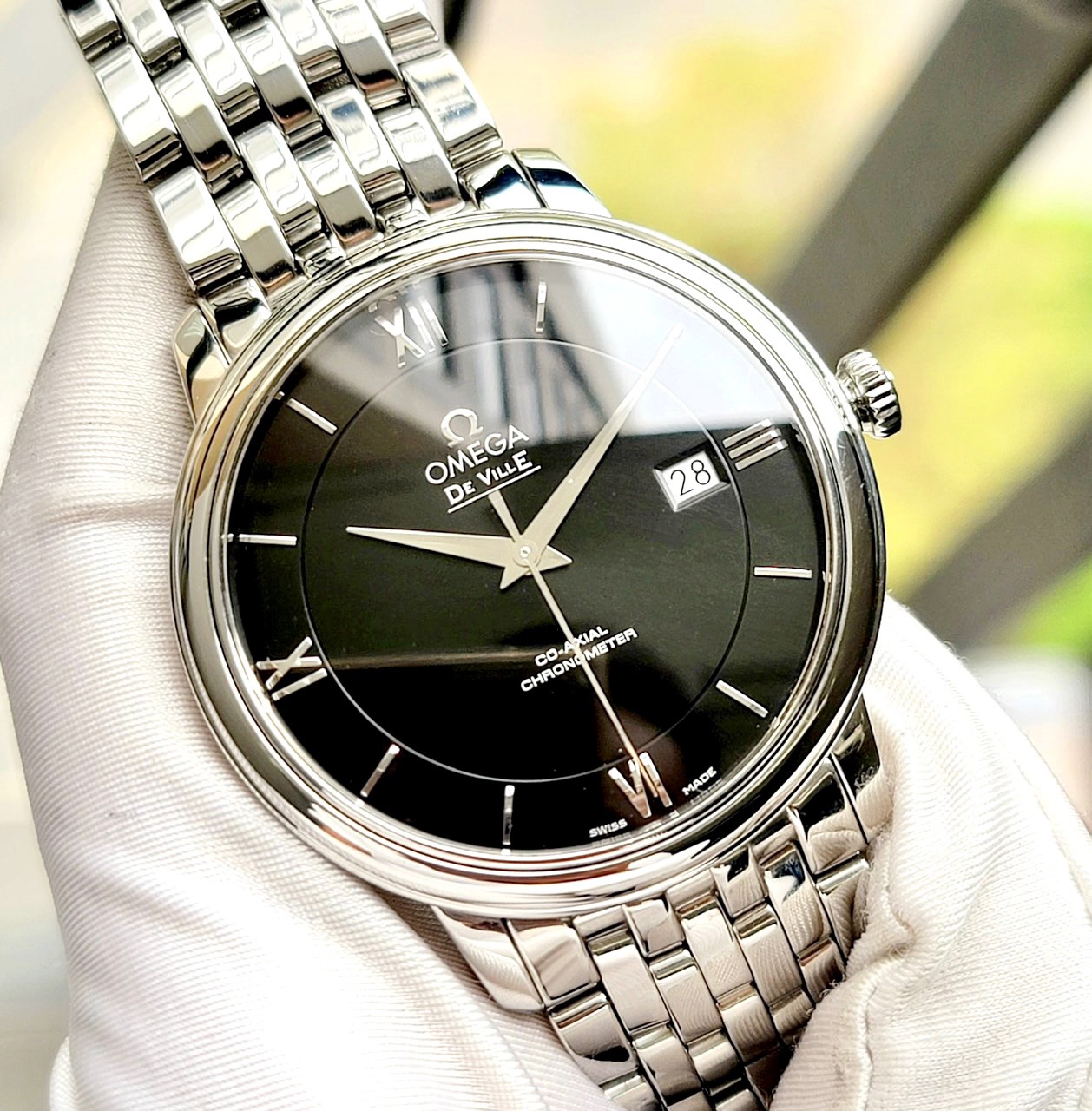 z4728082311138_a2b95e204b5518e7e0e5fc918cf4a451 Đồng Hồ Omega Deville Prestige Co-Axial 39.5mm 424.10.40.20.01.001 Cũ