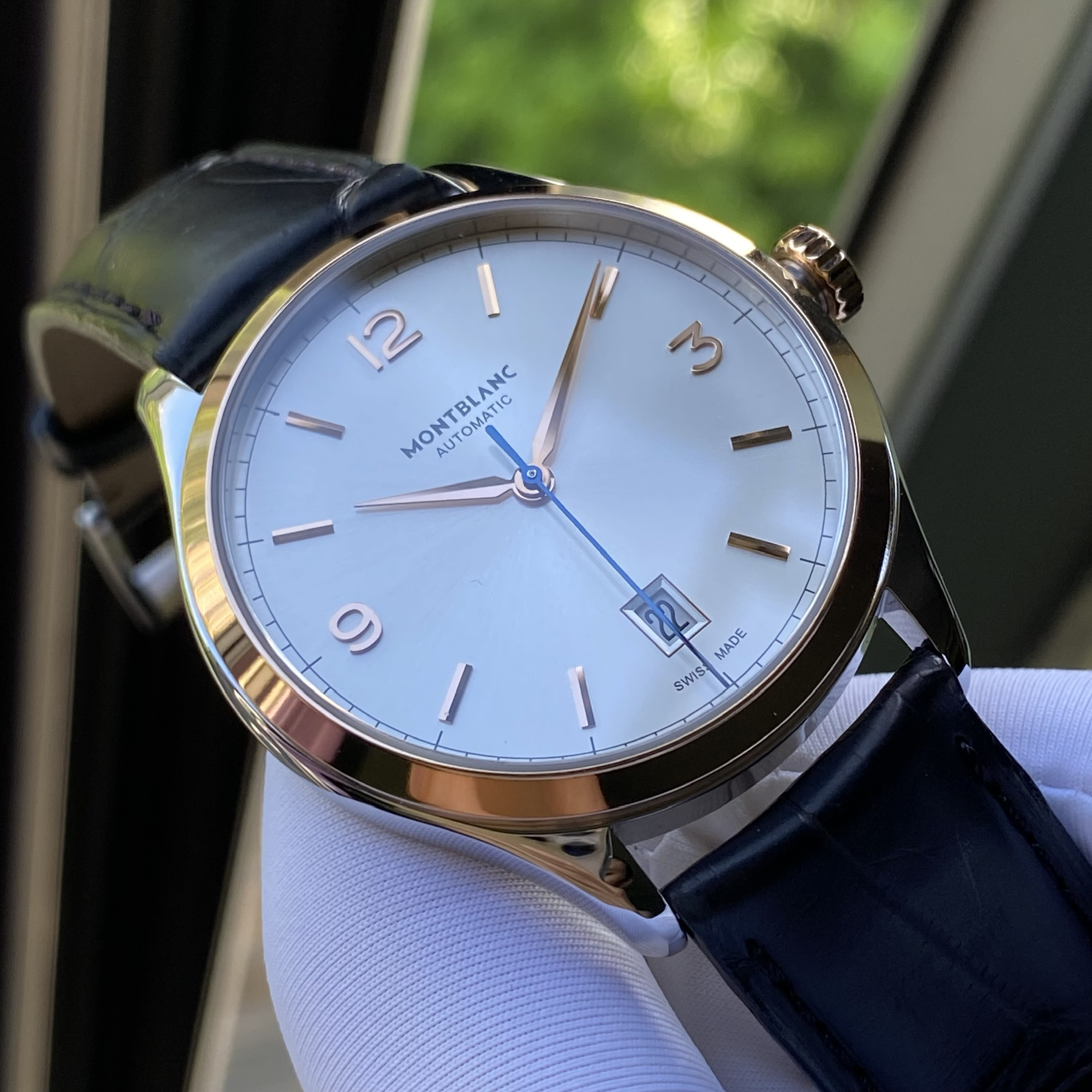 z4753500257223_8055d326d80d117b2745665ab35f59f7 Đồng Hồ Montblanc Heritage Chronometre Automatic 112521 Cũ