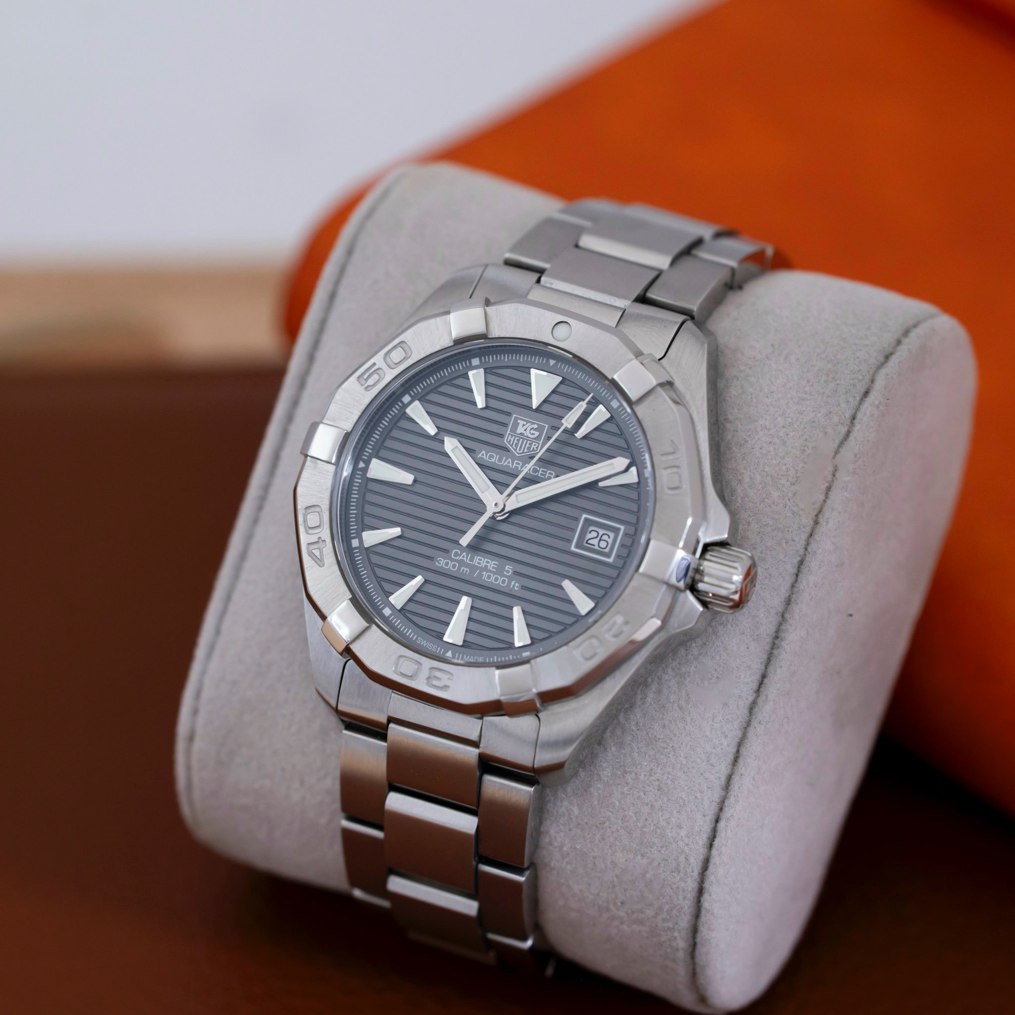 z4759245647528_1f9d78641e7f61f862bd5d41c830f3d4 Đồng Hồ TAG Heuer Aquaracer Calibre 5 Grey Dial Cũ