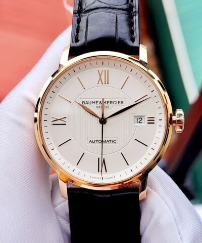 Đồng Hồ Baume & Mercier Classicma 18K Rose Gold MOA10271 Cũ