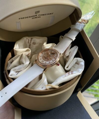 REDERIQUE CONSTANT Amour Pave Heart Beat Diamond Dial FC-310SQPV2PD4 Cũ