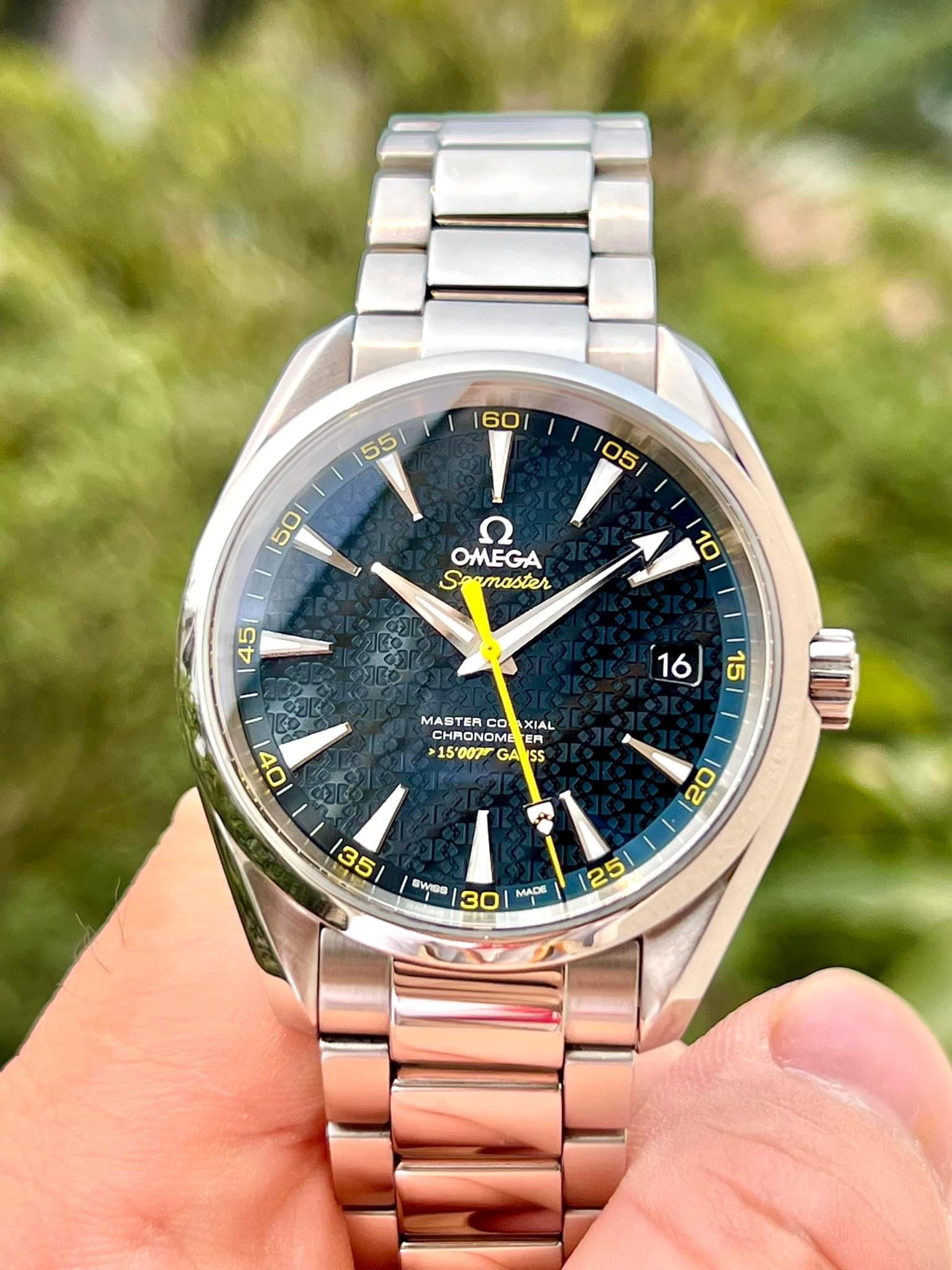 z4825866558022_a1da7775c5e81191f68b1203b84aca8c Đồng hồ OMEGA Seamaster Aqua Terra James Bond 007 Limited Edition 231.10.42.21.03.004 Cũ