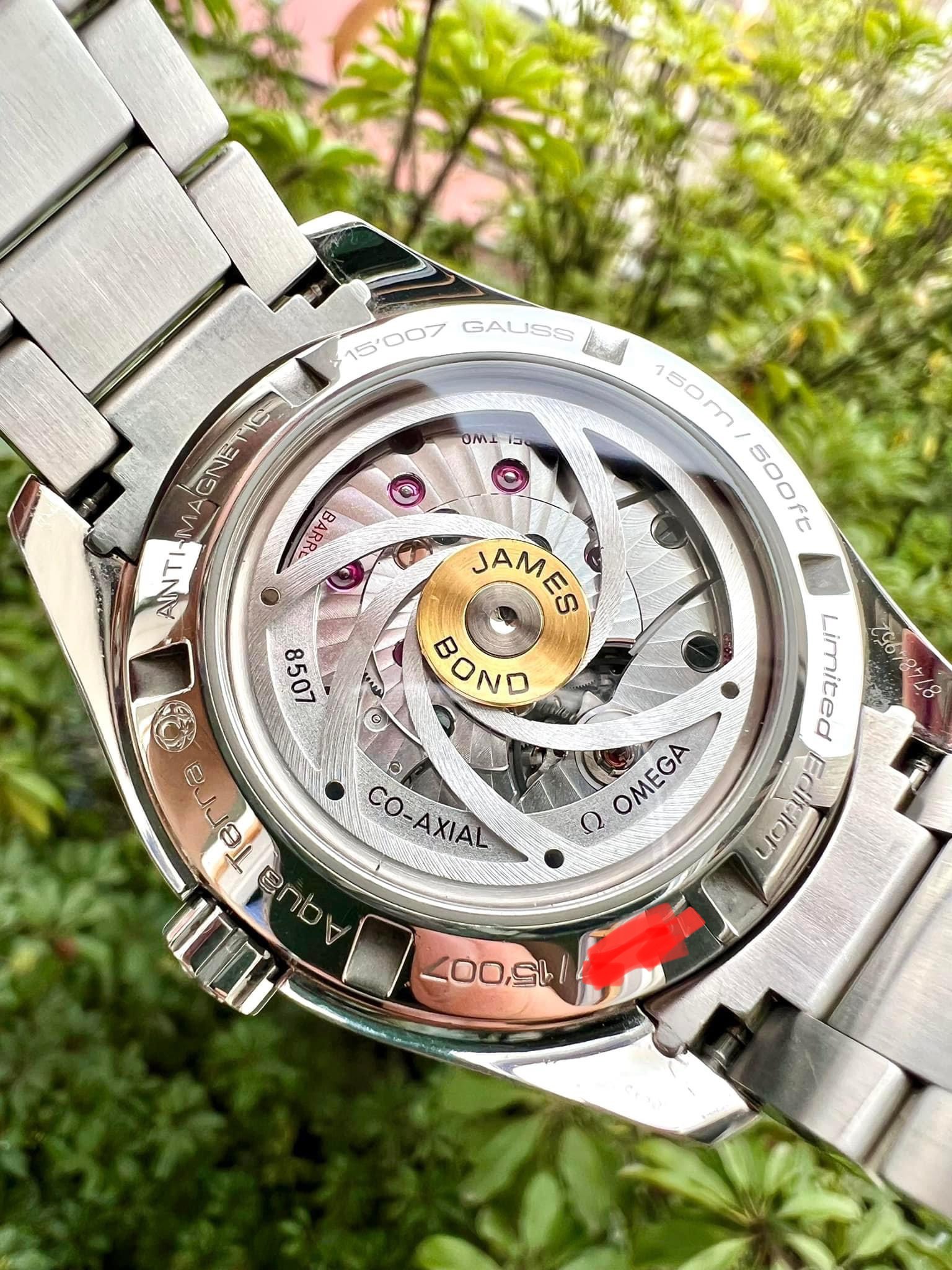 z4825866564484_73f2205f6c0d8259f1d542bfa7c0b0b2 Đồng hồ OMEGA Seamaster Aqua Terra James Bond 007 Limited Edition 231.10.42.21.03.004 Cũ
